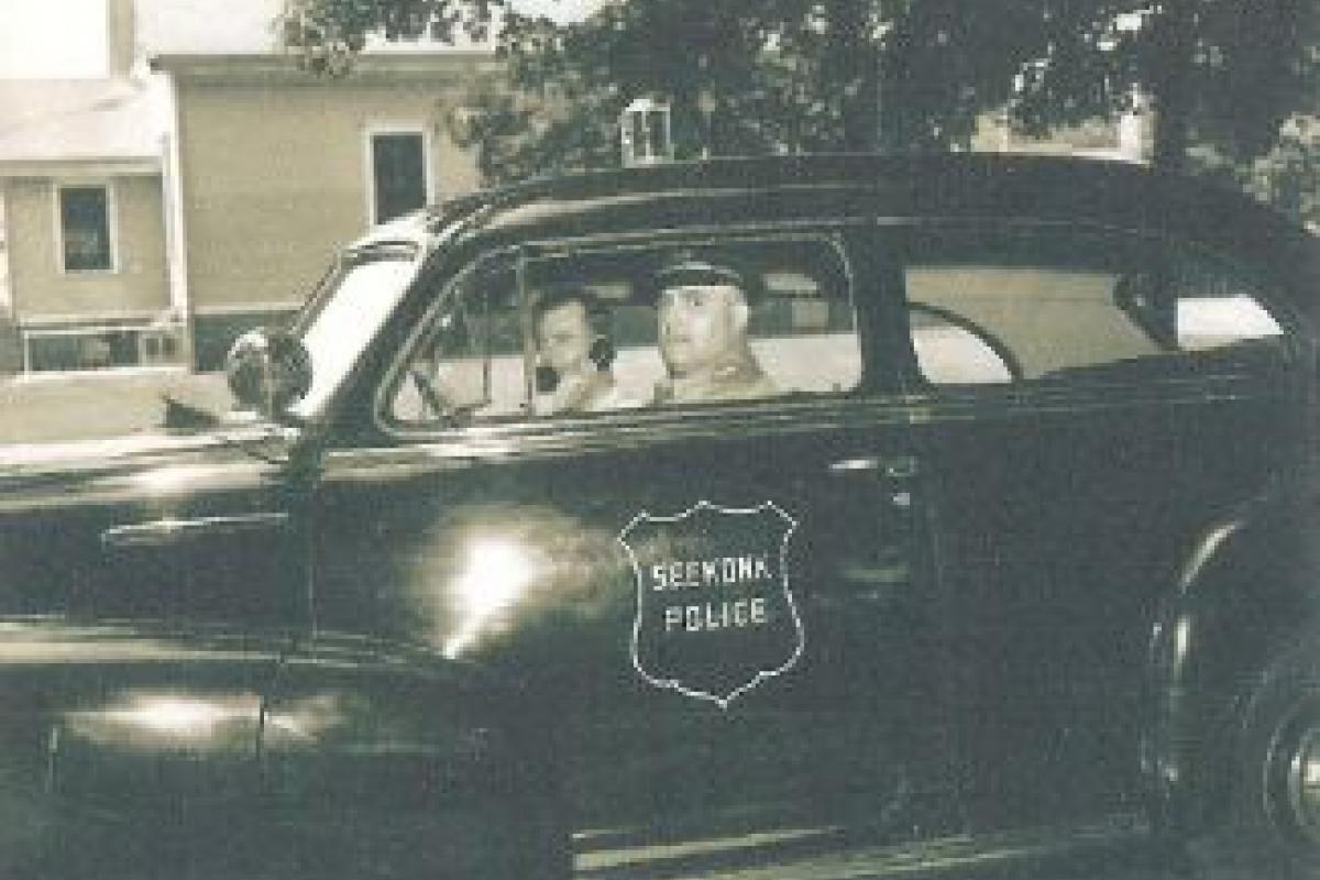 1st police cruiser radio dispatched