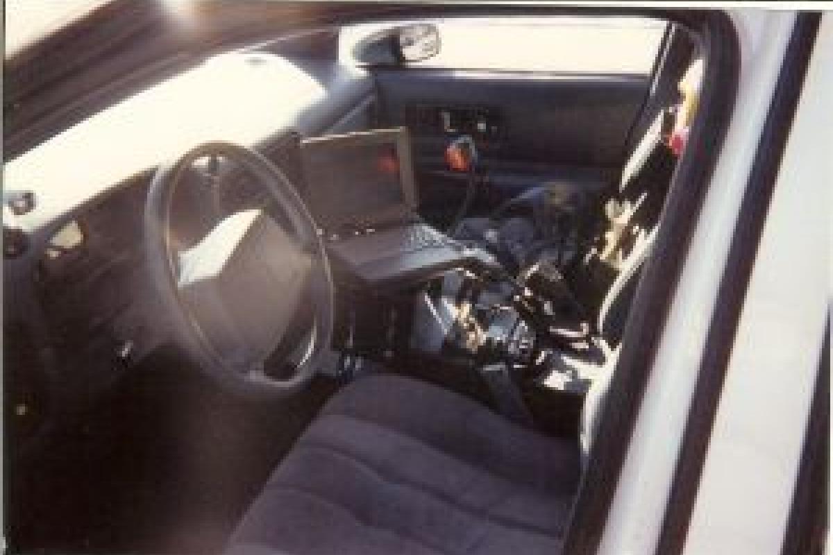 1st Compaq Lap Top in cruiser